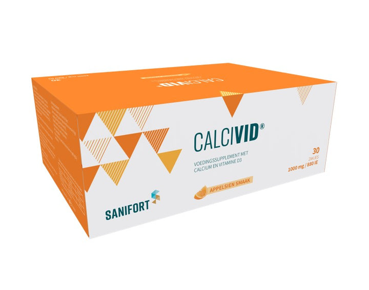 CALCIVID<sup>®</sup> - 1000 mg / 880IE - sinaasappel